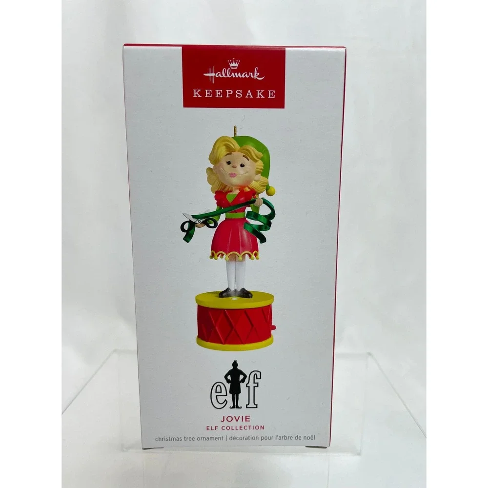 Hallmark Keepsake Ornament Christmas Elf Movie Jovie‎ Storyteller